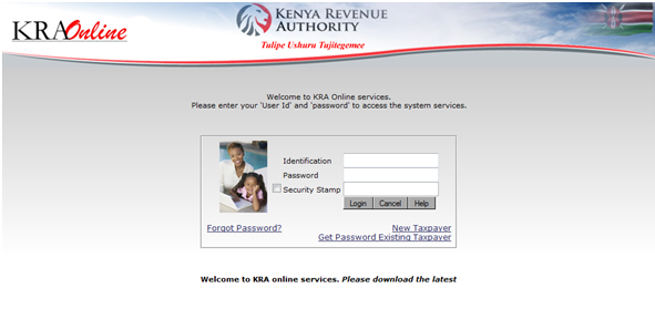 Access KRA ITMS Website